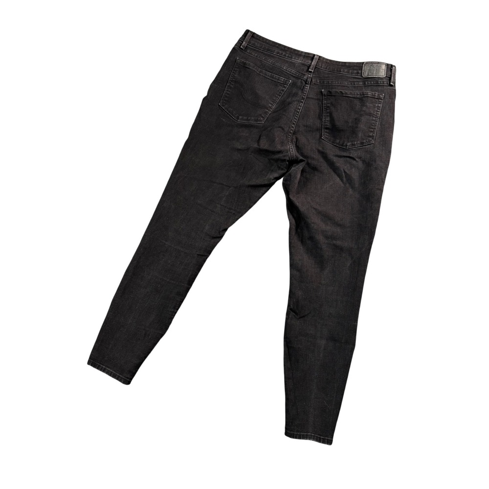 Levi Strauss Signature Womens Mid Rise Skinny Black‎ Jeans Stretch 14M
